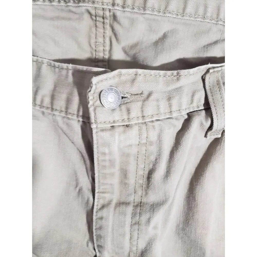 Levis 559 Beige Jeans Men's 40x30 Relaxed Straight Denim R341